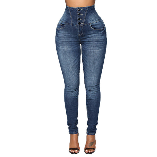 High Waist Slimfit Jeans